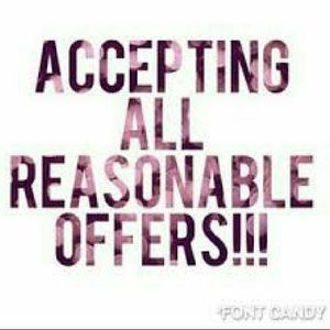 Make reasonable offer everything must go